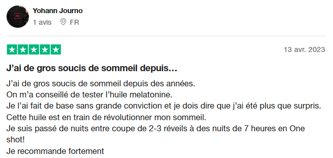 L'huile de Morphée - CBD CBN et Mélatonine pour sommeil profond – Olympe-CBD