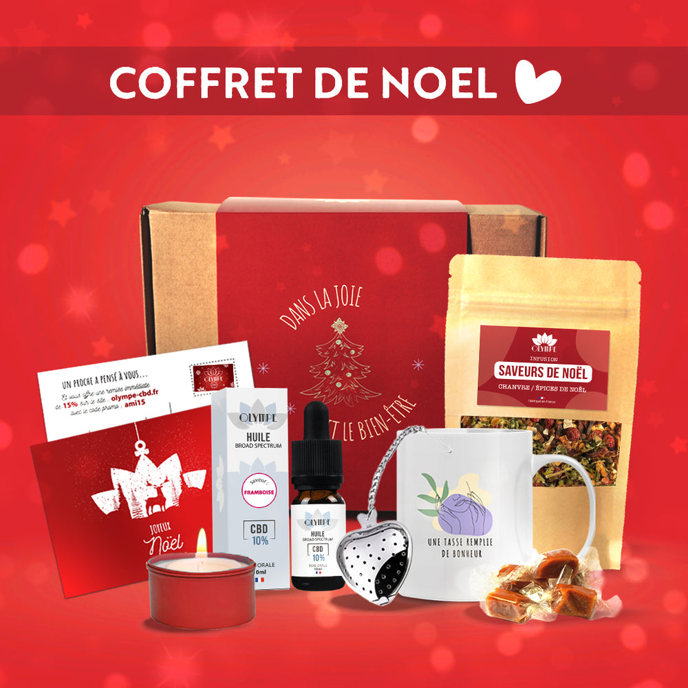 Coffret CBD de Noël - Olympe-CBD