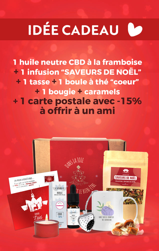 Coffret CBD de Noël - Olympe-CBD
