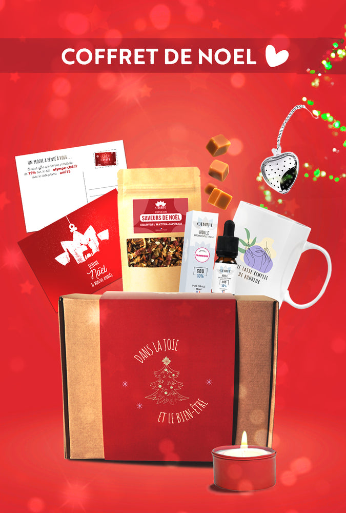 Coffret CBD de Noël - Olympe-CBD