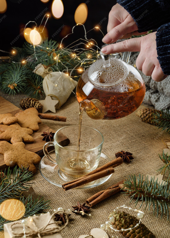 Infusion de Noël – Chanvre, pomme, orange & épices (édition limitée)