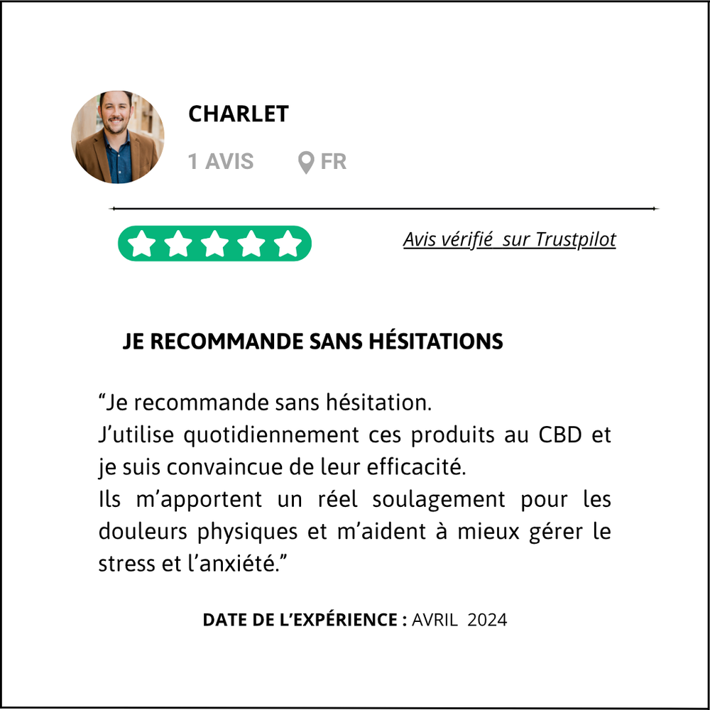 HUILE CHANVRE CBD AVIS