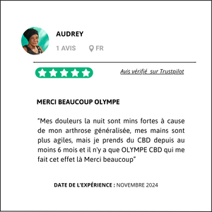 HUILE CBD CHANVRE AVIS