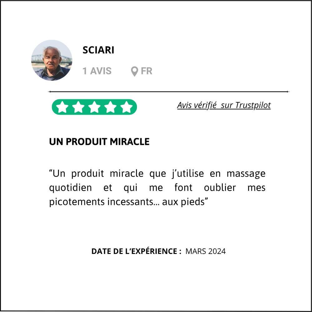 HUILE MASSAGE CBD TEMOIGNAGE