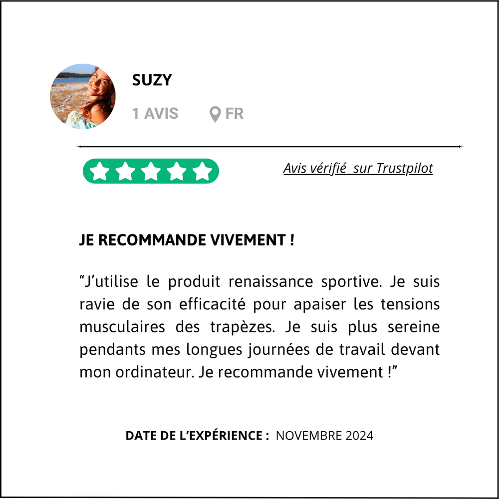 HUILE CBD MASSAGE AVIS