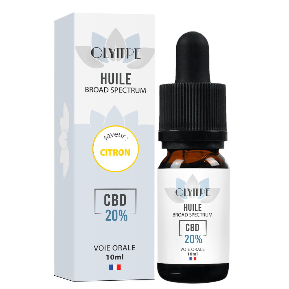 huile de cbd 20%  citron