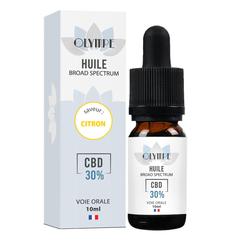 huile de cbd 30% citron