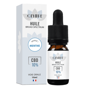 huile de cbd aromatisée a la menthe 